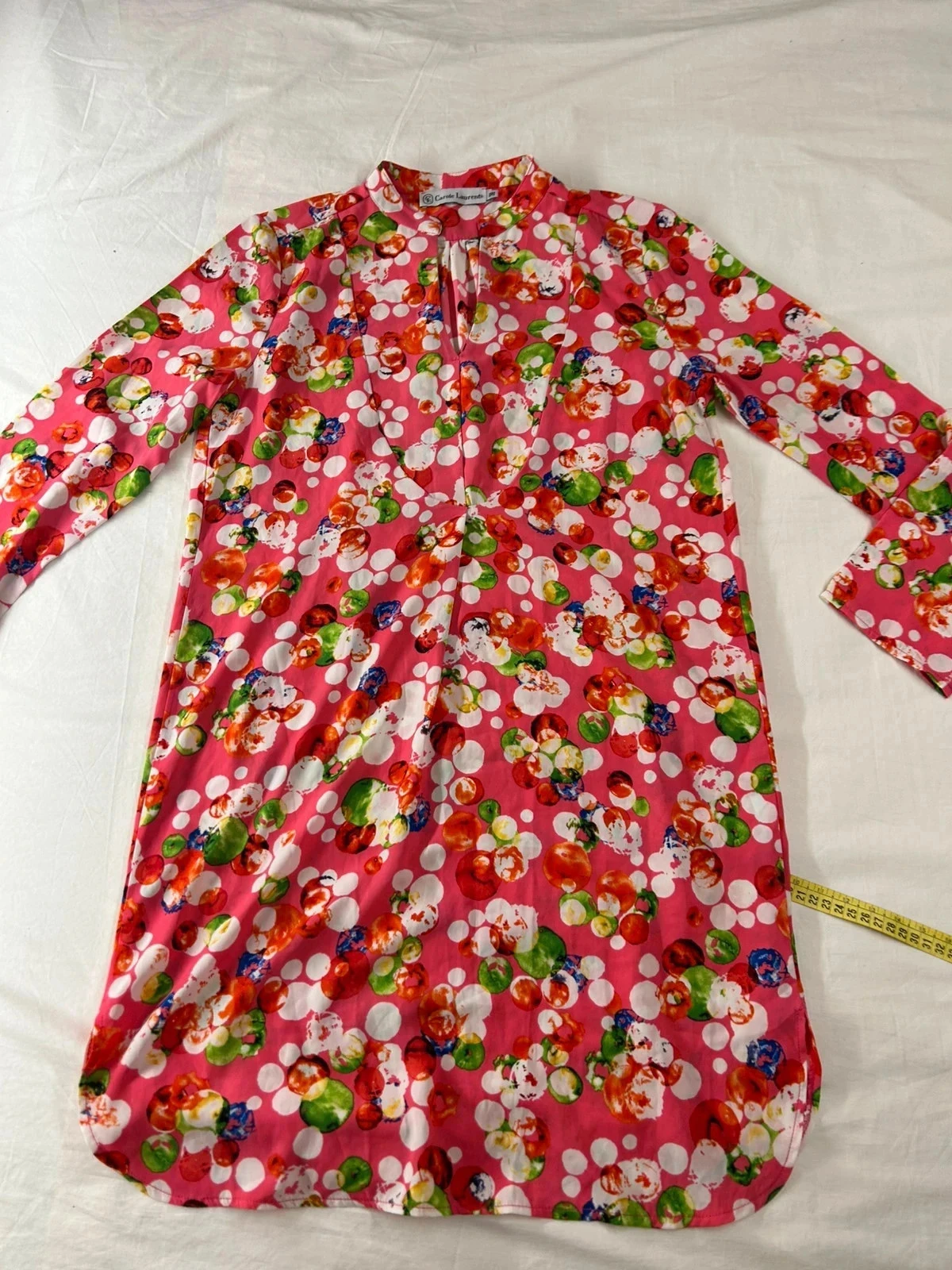 Carole Laurent multicolored pink maxi dress – photo 2